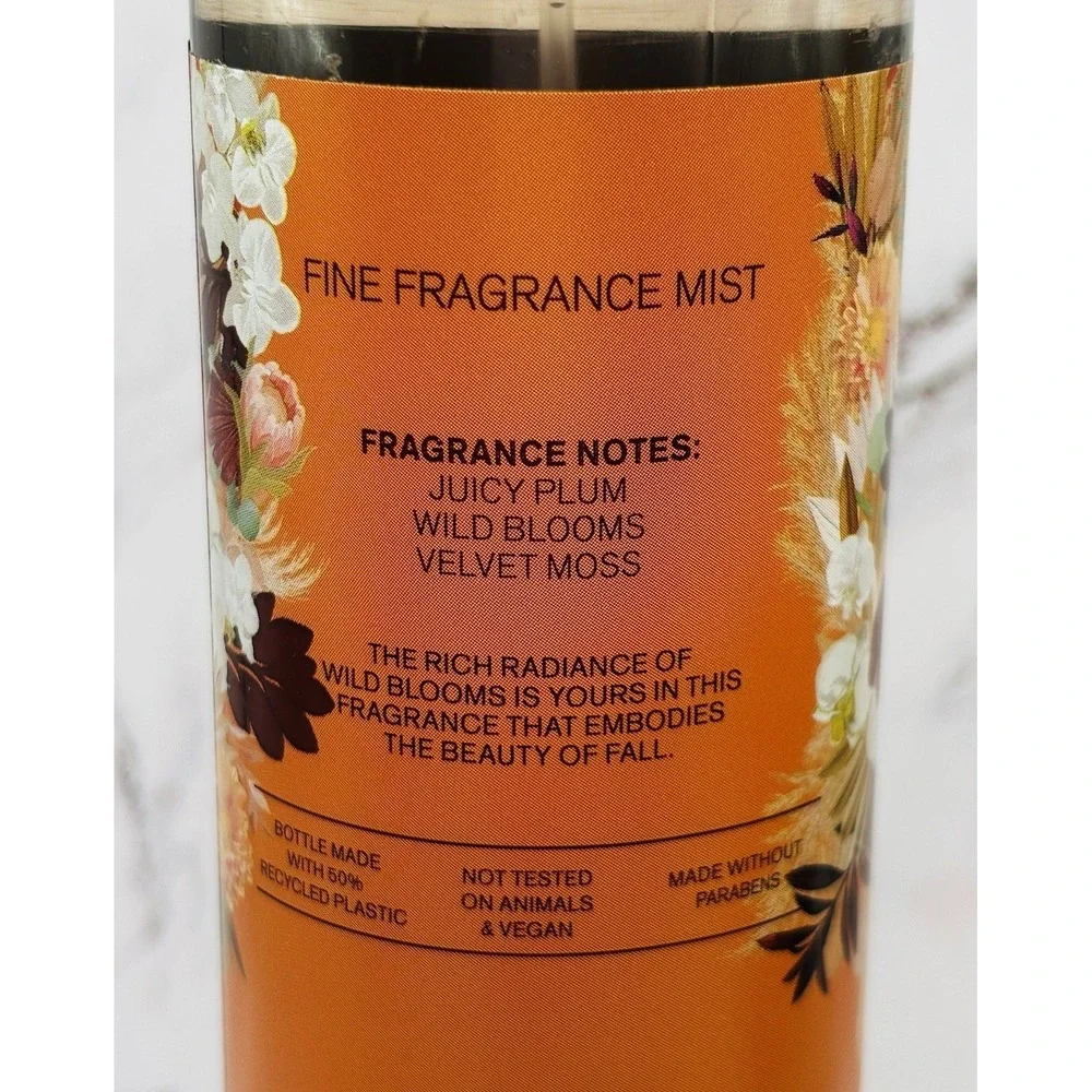 Bath & Body Works Fall In Bloom Fragrance Mist Body Wash Lotion 3pc Set